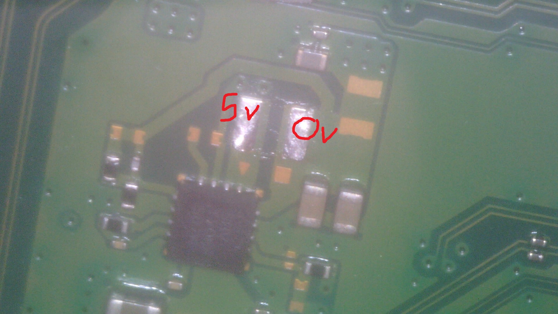 PS5 EDM-010 regulator circuit with output inductor removed