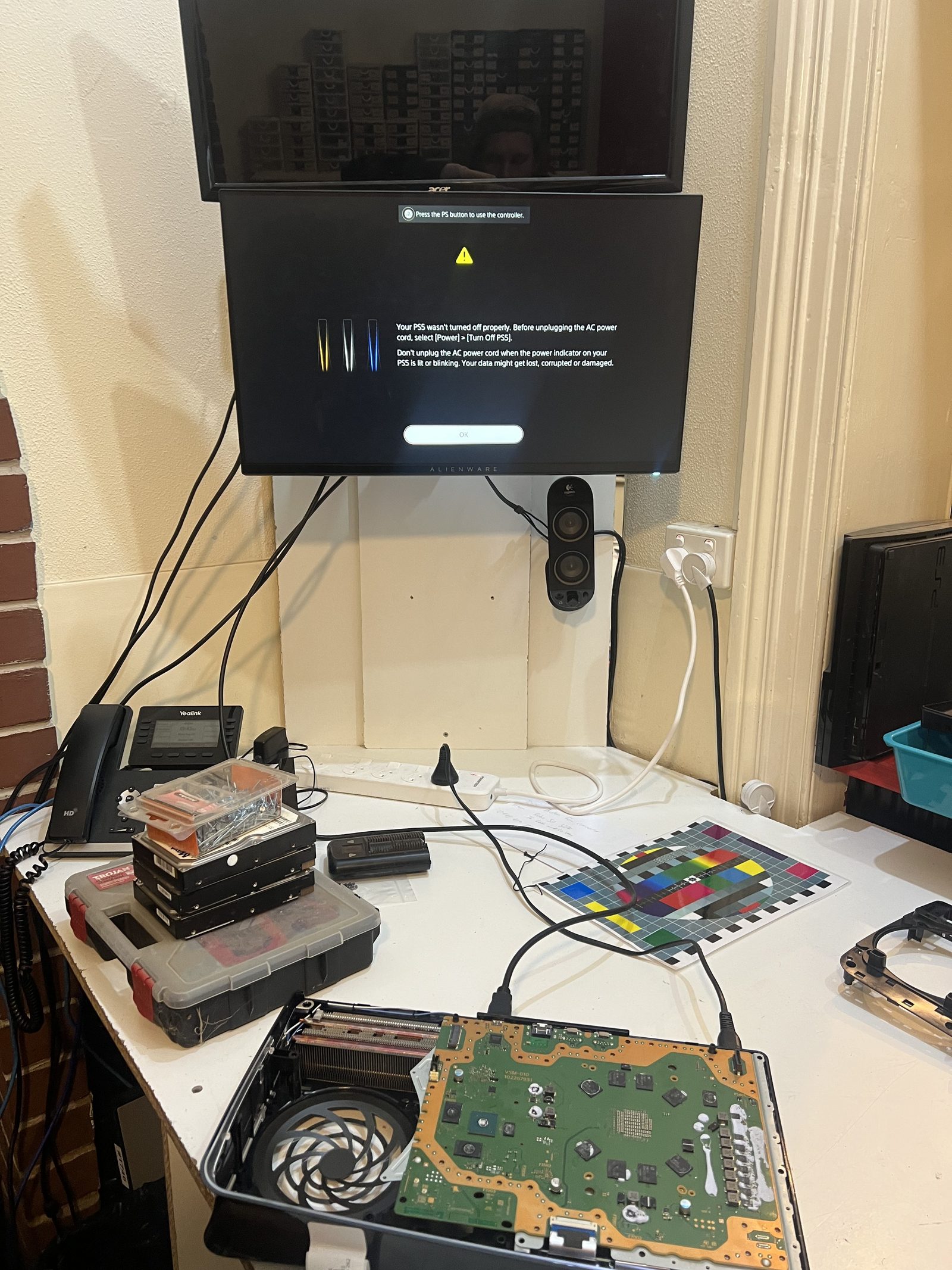 PS5 Pro producing HDMI output after the HDMI trace and via repair